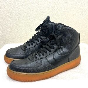 Nike Women’s Air Force 1 Hi SE Black Gum Size 9 860544-002